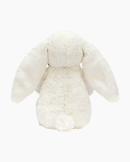 Cream Bunny with Plant Plush Toy