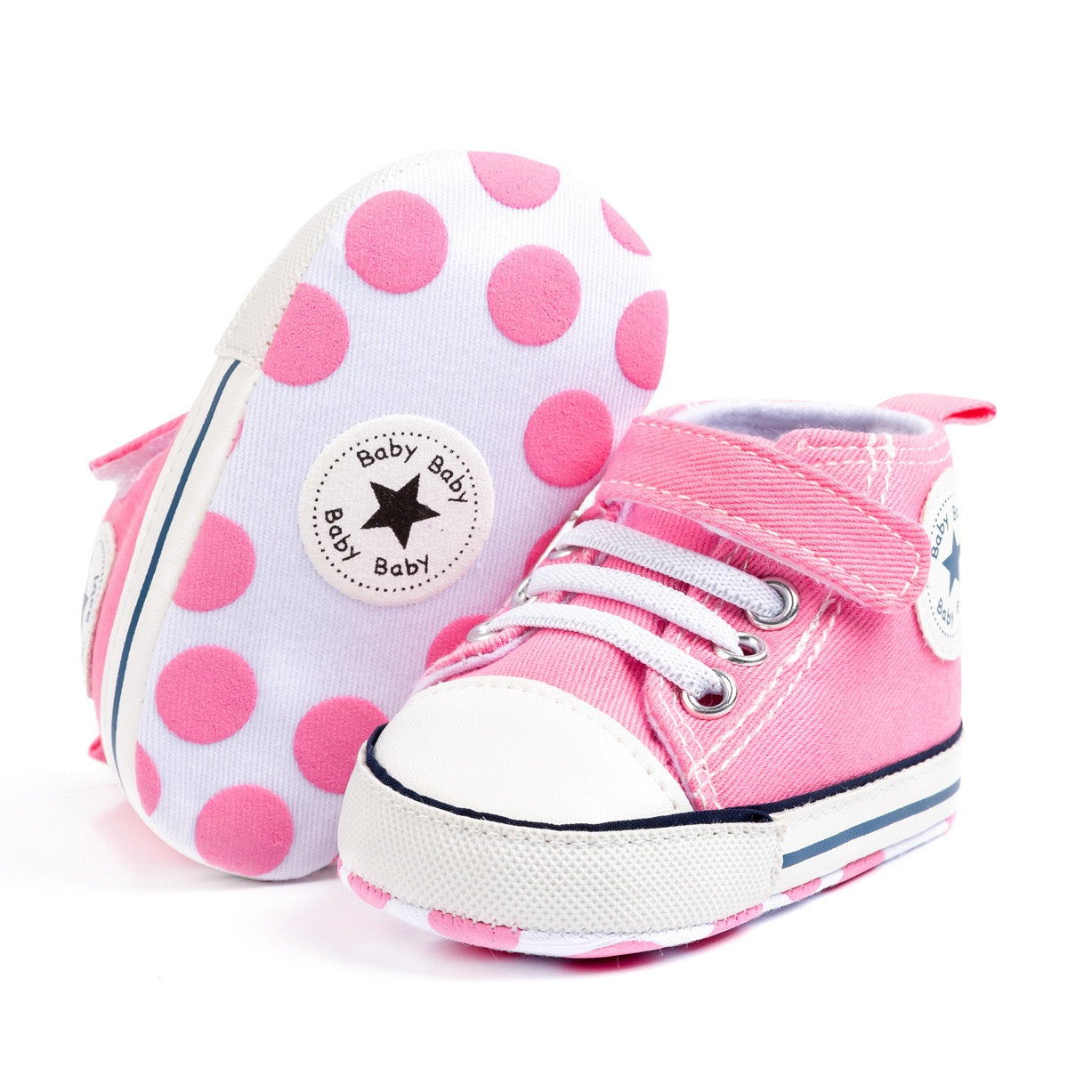 Classic High-Top Baby Sneakers