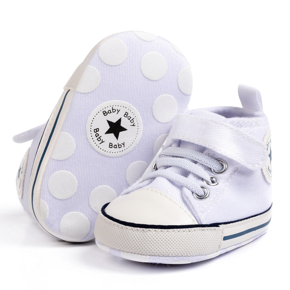 Classic High-Top Baby Sneakers