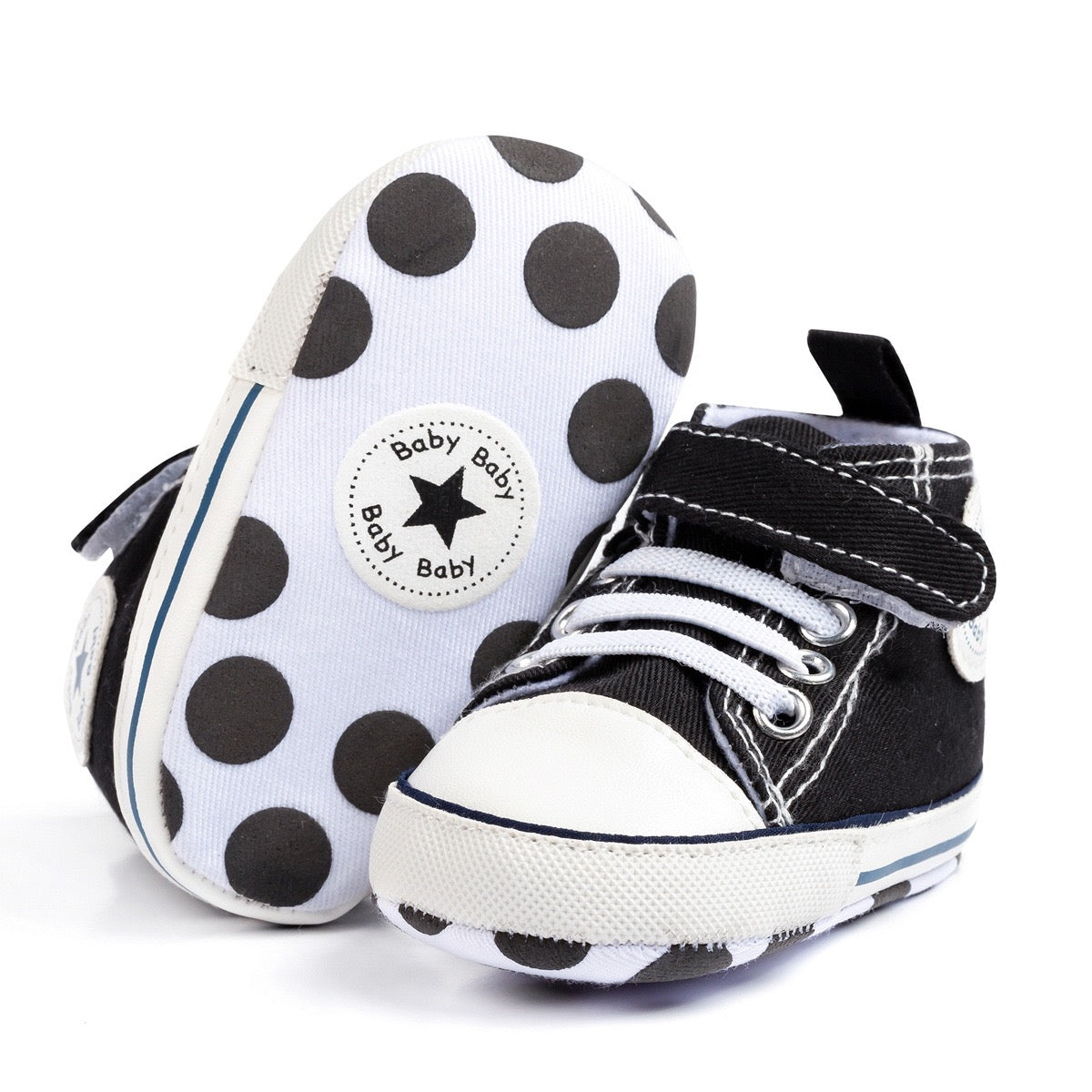 Classic High-Top Baby Sneakers