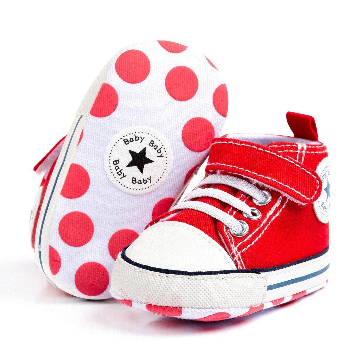 Classic High-Top Baby Sneakers