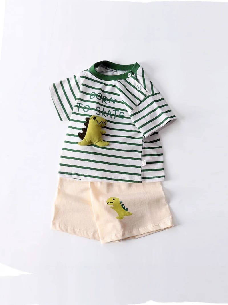 Roarsome Dino Short Set