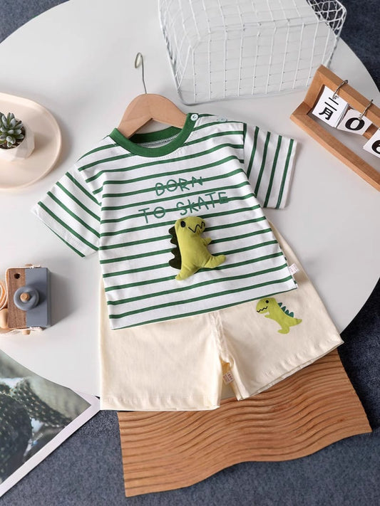 Roarsome Dino Short Set