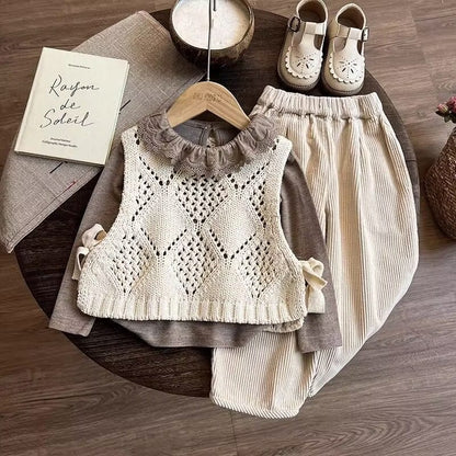 Autumn Charm Knit Outfit Set