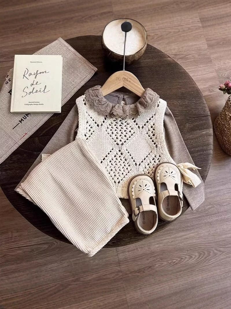 Autumn Charm Knit Outfit Set